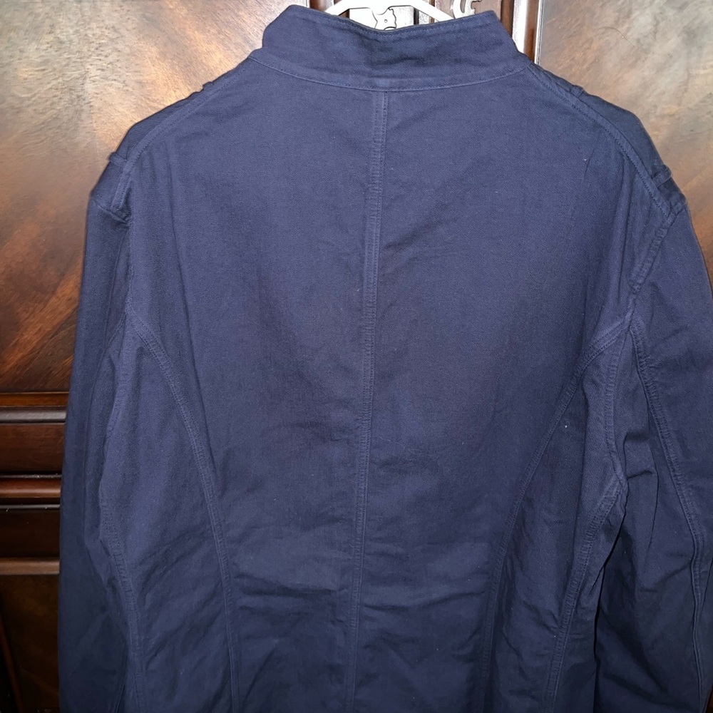 Ralph Lauren Blue Military Field Jacket - Picture 4 of 4